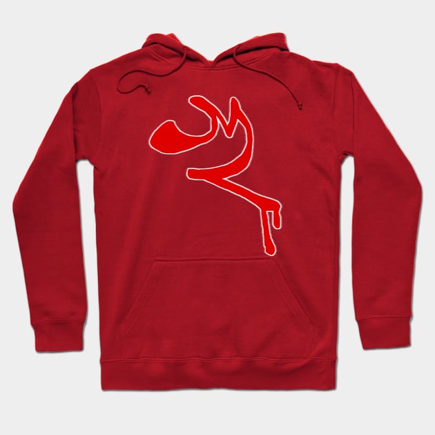 EddsWorld Red army Hoodie by NeonTrickster